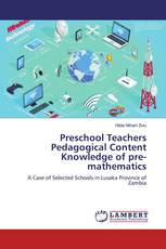 Preschool Teachers Pedagogical Content Knowledge of pre-mathematics