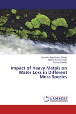 Impact of Heavy Metals on Water Loss in Different Moss Species