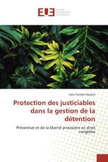 Protection des justiciables dans la gestion de la détention