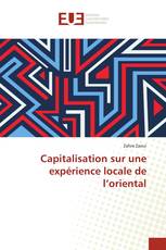 Capitalisation sur une expérience locale de l’oriental