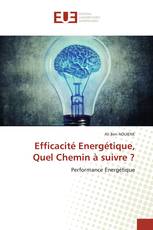 Efficacité Energétique, Quel Chemin à suivre ?