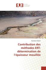 Contribution des méthodes ERT: détermination de l’épaisseur mouillée