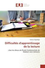 Difficultés d'apprentissage de la lecture