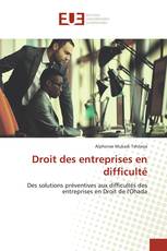Droit des entreprises en difficulté