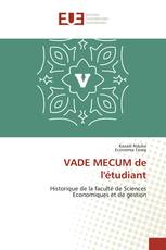VADE MECUM de l'étudiant
