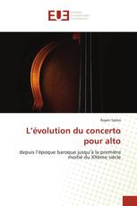 L’évolution du concerto pour alto