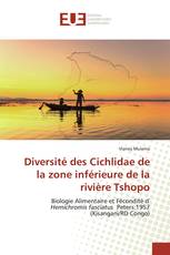 Diversité des Cichlidae de la zone inférieure de la rivière Tshopo