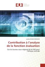 Contribution à l’analyse de la fonction évaluation