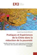 Pratiques et Expériences de la Chine dans la réduction de la pauvreté: