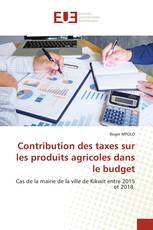 Contribution des taxes sur les produits agricoles dans le budget