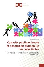 Capacité publique locale et absorption budgétaire des collectivités