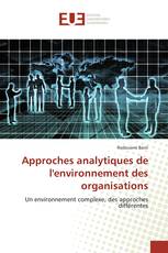 Approches analytiques de l'environnement des organisations