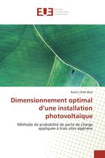 Dimensionnement optimal d’une installation photovoltaïque
