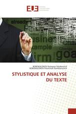 STYLISTIQUE ET ANALYSE DU TEXTE