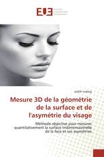 Mesure 3D de la géométrie de la surface et de l'asymétrie du visage