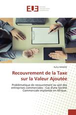 Recouvrement de la Taxe sur la Valeur Ajoutée