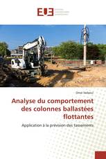 Analyse du comportement des colonnes ballastées flottantes