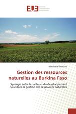 Gestion des ressources naturelles au Burkina Faso