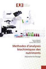 Methodes d’analyses biochimiques des nutriments