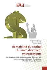 Rentabilité du capital humain des micro entrepreneurs