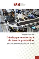 Développer une formule de taux de production