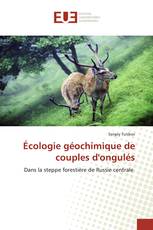 Écologie géochimique de couples d'ongulés