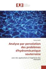 Analyse par percolation des problèmes d'hydromécanique souterraine