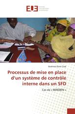 Processus de mise en place d’un système de contrôle interne dans un SFD