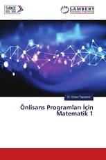 Önlisans Programları İçin Matematik 1