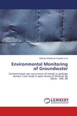 Environmental Monitoring of Groundwater