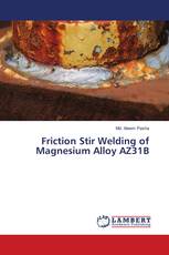 Friction Stir Welding of Magnesium Alloy AZ31B