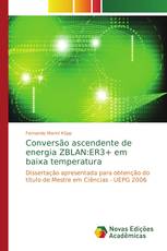 Conversão ascendente de energia ZBLAN:ER3+ em baixa temperatura