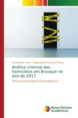 Análise criminal dos homicídios em Brusque no ano de 2017