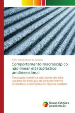 Comportamento macroscópico não linear elastoplástico unidimensional