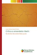 Crítica a emendatio libelli:
