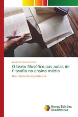 O texto filosófico nas aulas de filosofia no ensino médio