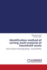 Identification method of sorting multi-material of household waste