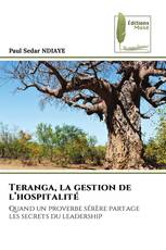 Teranga, la gestion de l’hospitalité
