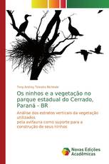 Os ninhos e a vegetação no parque estadual do Cerrado, Paraná - BR