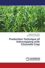 Production Technique of Intercropping with Citronella Crop
