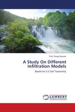 A Study On Different Infiltration Models