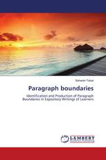 Paragraph boundaries
