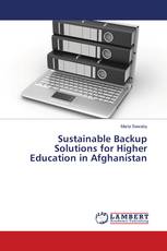 Sustainable Backup Solutions for Higher Education in Afghanistan