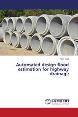 Automated design flood estimation for highway drainage
