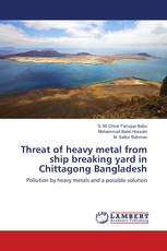 Threat of heavy metal from ship breaking yard in Chittagong Bangladesh