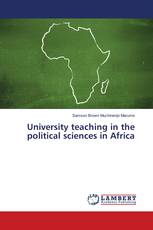 University teaching in the political sciences in Africa