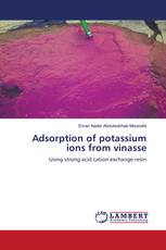 Adsorption of potassium ions from vinasse