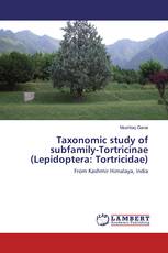 Taxonomic study of subfamily-Tortricinae (Lepidoptera: Tortricidae)