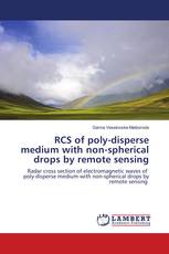 RCS of poly-disperse medium with non-spherical drops by remote sensing