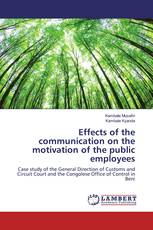 Effects of the communication on the motivation of the public employees